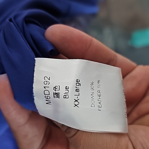 Parka Metalic Blue Jacket - Picture 6 of 6